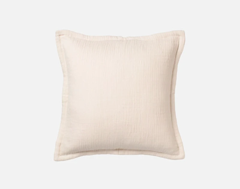 Bamboo Gauze Square Cushion Cover