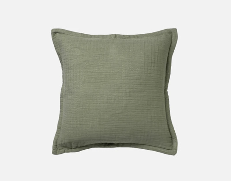 Bamboo Gauze Square Cushion Cover