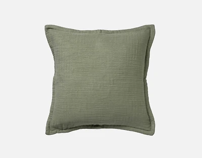 Bamboo Gauze Square Cushion Cover