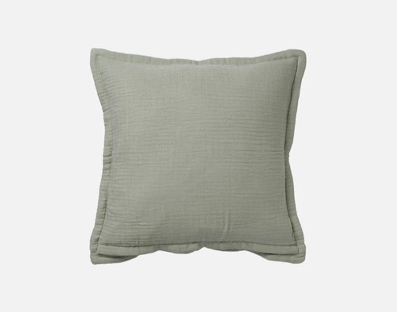 Bamboo Gauze Square Cushion Cover