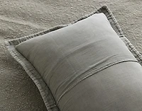 Donegal Cotton Quilt Set, Textured, Green,