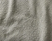 Donegal Cotton Quilt Set, Textured, Green,