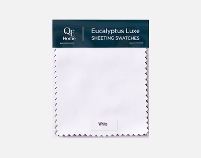 500TC Eucalyptus Luxe TENCEL Lyocell Sheet Set TENCEL Lyocell Sheeting Swatches, Solid