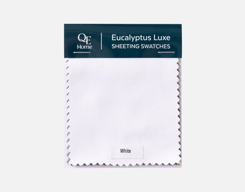 500TC Eucalyptus Luxe TENCEL Lyocell Sheet Set TENCEL Lyocell Sheeting Swatches, Solid