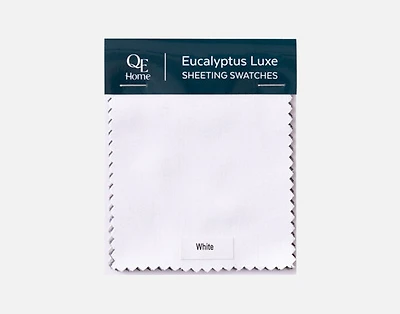 500TC Eucalyptus Luxe TENCEL Lyocell Sheet Set TENCEL Lyocell Sheeting Swatches, Solid