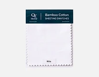 Bamboo Cotton Sheeting Swatches, Solid