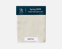 Spring 2026 Luxury Sheeting Swatches, Features Our Tencel And Bamboo Cotton Fabrics