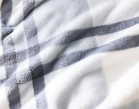 Plaid Cashmere Touch Fleece Blanket