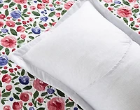 Dorothia Recycled Polyester Coverlet Set, Floral, Pink,