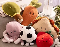 Carrot Cushion, Orange