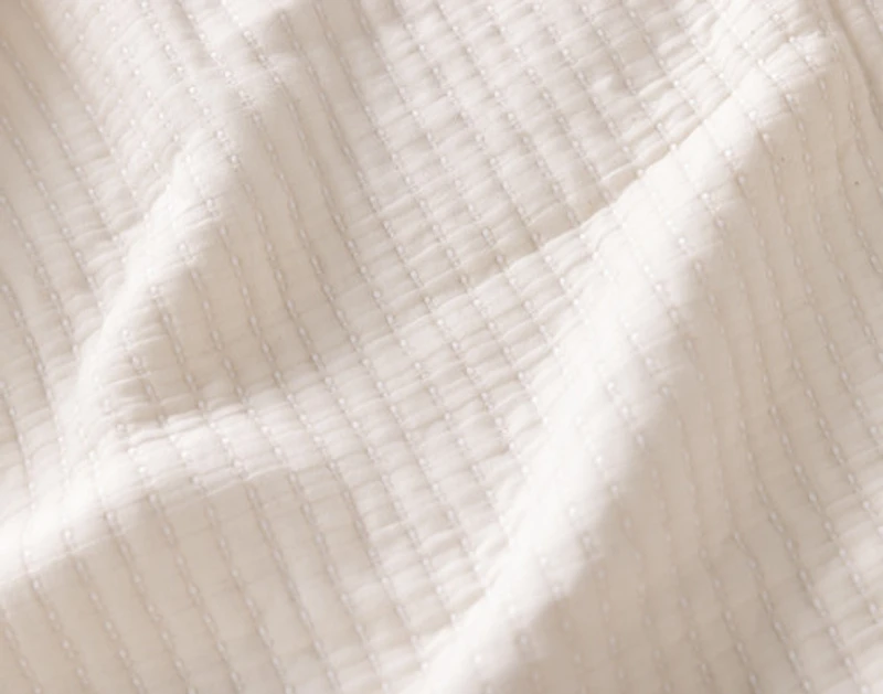 Ines Quilt Set, Beige,