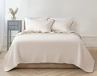 Ines Quilt Set, Beige,