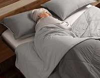 Cool Bedding For Hot Sleepers Bundle - Granite, Grey