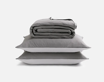 Cool Bedding For Hot Sleepers Bundle - Granite, Grey