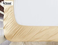 Crib-Sized TENCEL Modal Bedding Bundle - Cornsilk, Yellow
