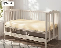Crib-Sized TENCEL Modal Bedding Bundle - Cornsilk, Yellow