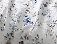 Alma Cotton Quilt Set, Floral, Blue,