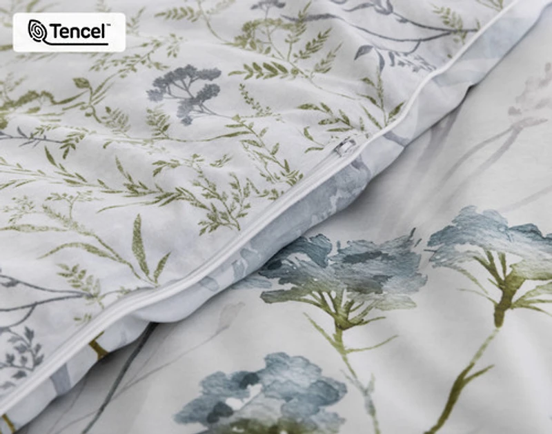 Greydon Duvet Cover, TENCEL Lyocell, Botanical,
