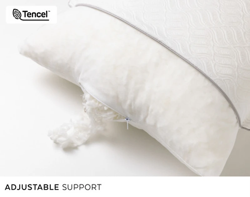 Deep Sleep Shredded Memory Foam & Lyocell Pillow,