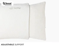 Deep Sleep Shredded Memory Foam & Lyocell Pillow,