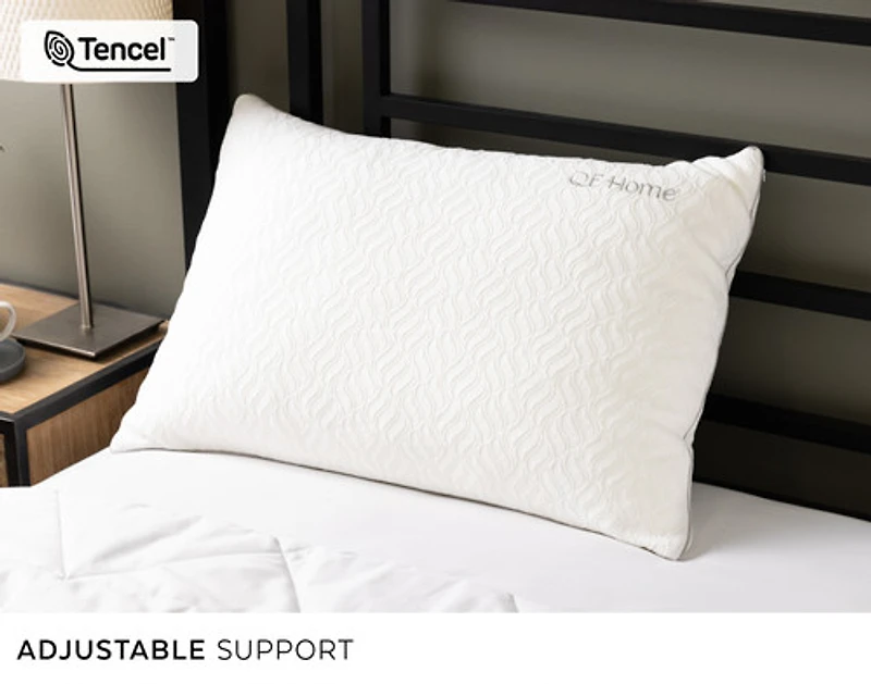 Deep Sleep Shredded Memory Foam & Lyocell Pillow,