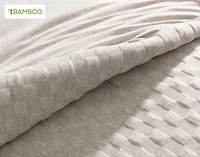 Cavendish Duvet Cover, TENCEL Lyocell Set, Geometric, Beige,