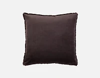 Poodle Faux Fur Square Cushion