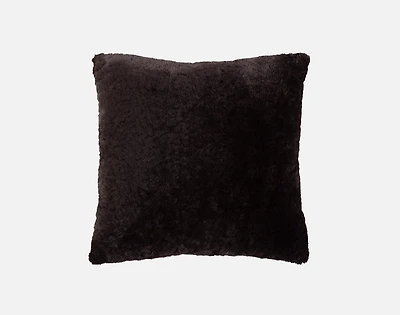 Poodle Faux Fur Square Cushion