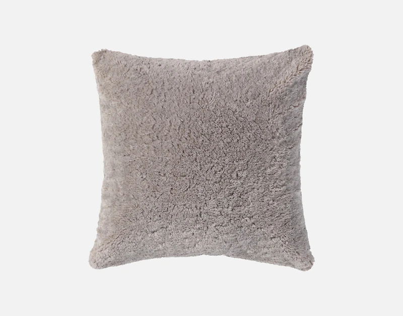 Poodle Faux Fur Square Cushion