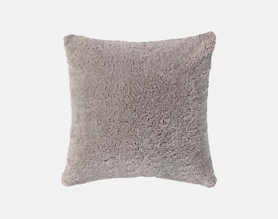 Poodle Faux Fur Square Cushion