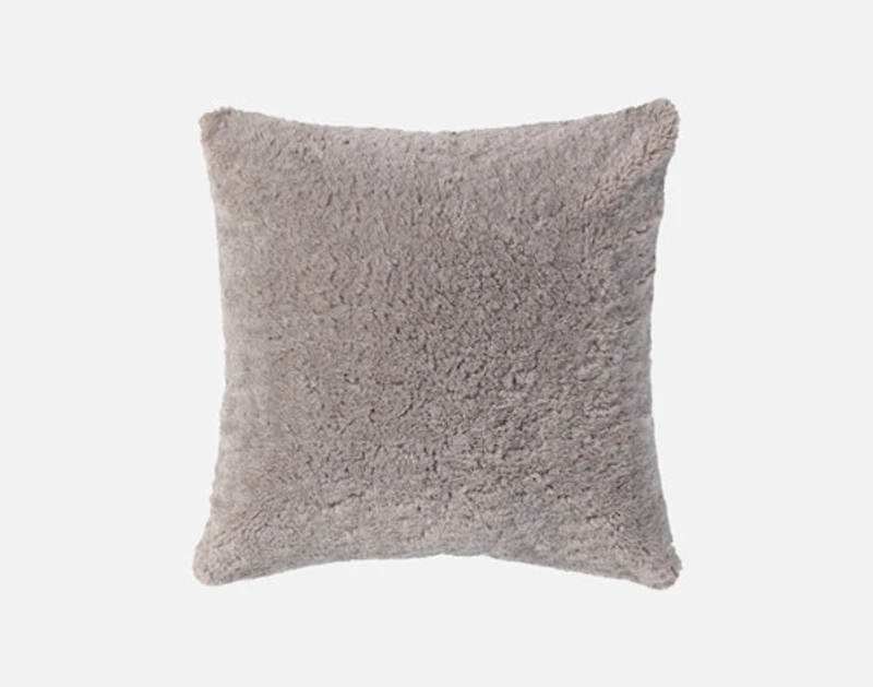 Poodle Faux Fur Square Cushion