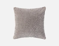 Poodle Faux Fur Square Cushion