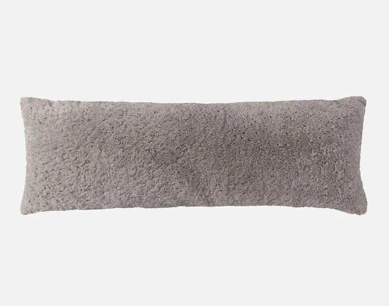 Poodle Faux Fur Lumbar Pillow