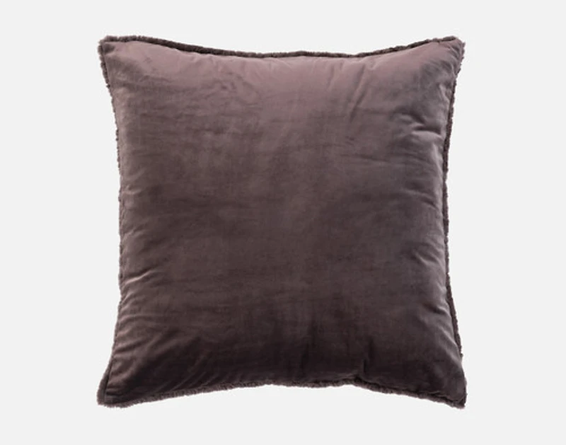 Poodle Faux Fur Euro Sham