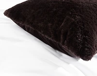 Poodle Faux Fur Euro Sham