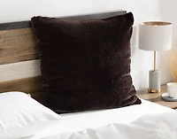 Poodle Faux Fur Euro Sham