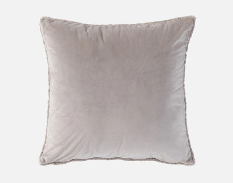 Poodle Faux Fur Euro Sham