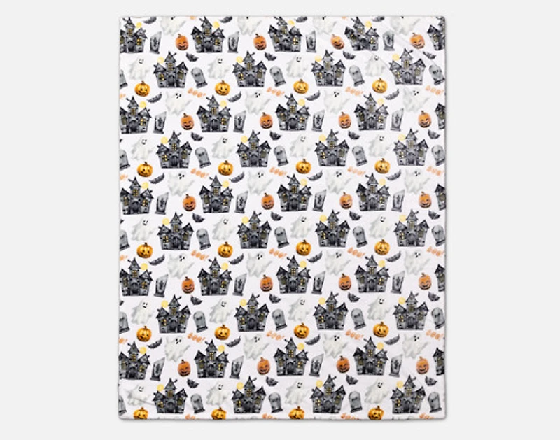 Halloween Fleece Throw