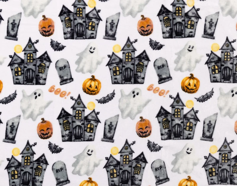 Halloween Fleece Throw