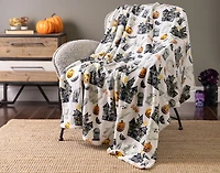 Halloween Fleece Throw