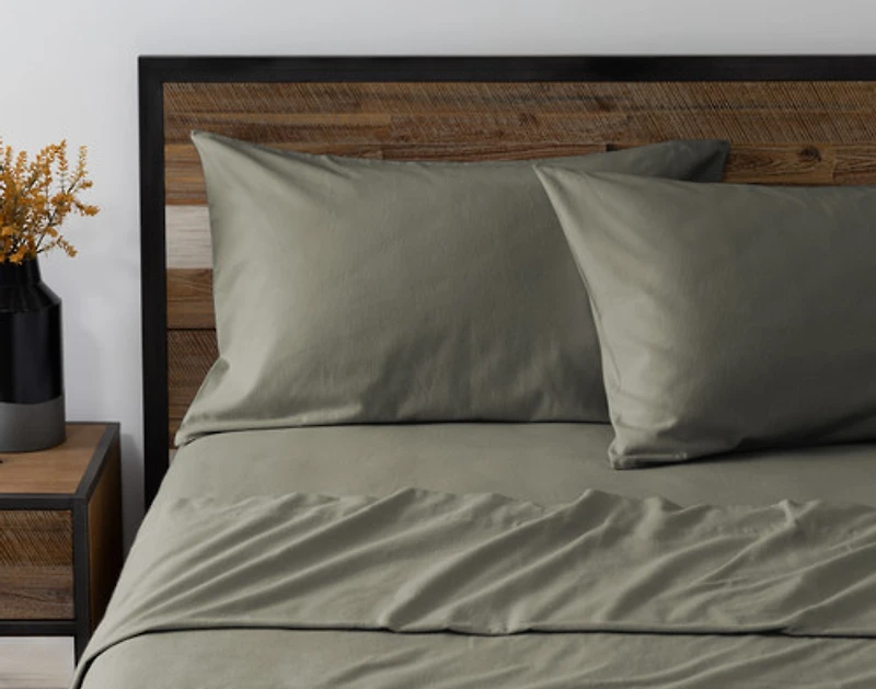 Organic Cotton Flannel Sheet Set