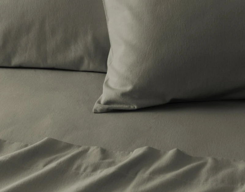 Organic Cotton Flannel Sheet Set