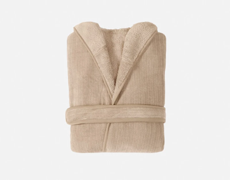 Chenille Sherpa Bathrobe