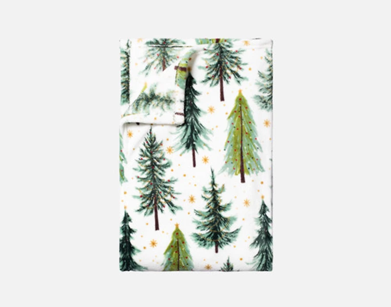 Holiday Fleece Throw