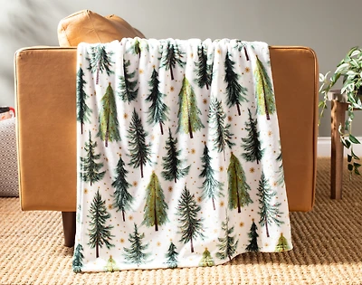 Holiday Fleece Throw