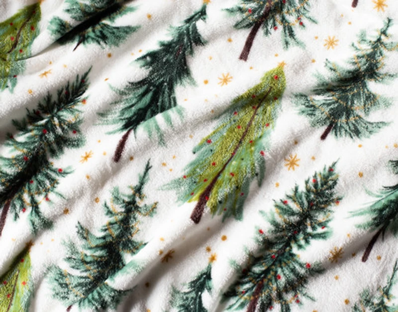 Holiday Fleece Throw