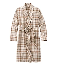 Men's Scotch Plaid Flannel Robe