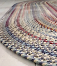 L.L.Bean Braided Wool Rug, Oval