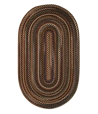 L.L.Bean Braided Wool Rug, Oval