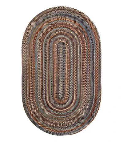 L.L.Bean Braided Wool Rug, Oval